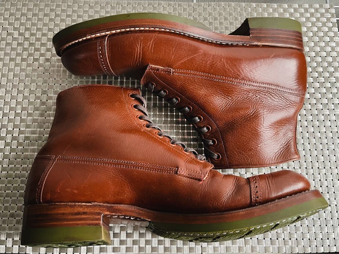 vintage boots brass tokyoカスタムus6.5