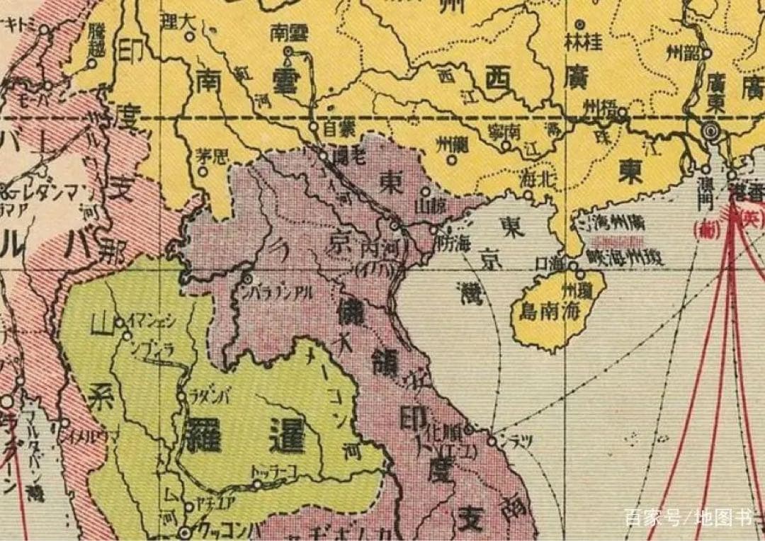 旧潢州地图