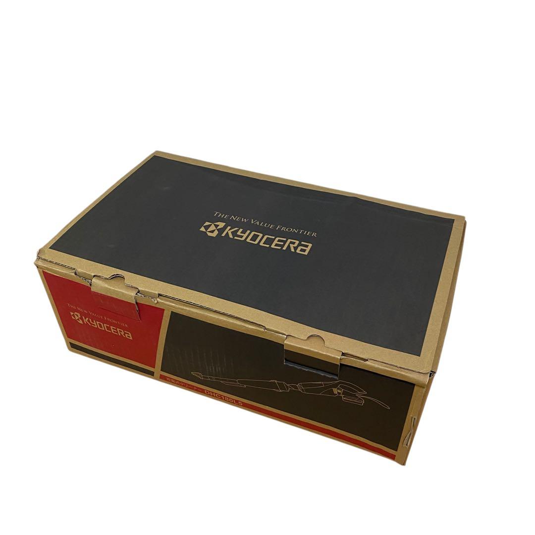 ≪未使用品≫KYOCERA 充電式クリーナー DHC180L5 ブラック