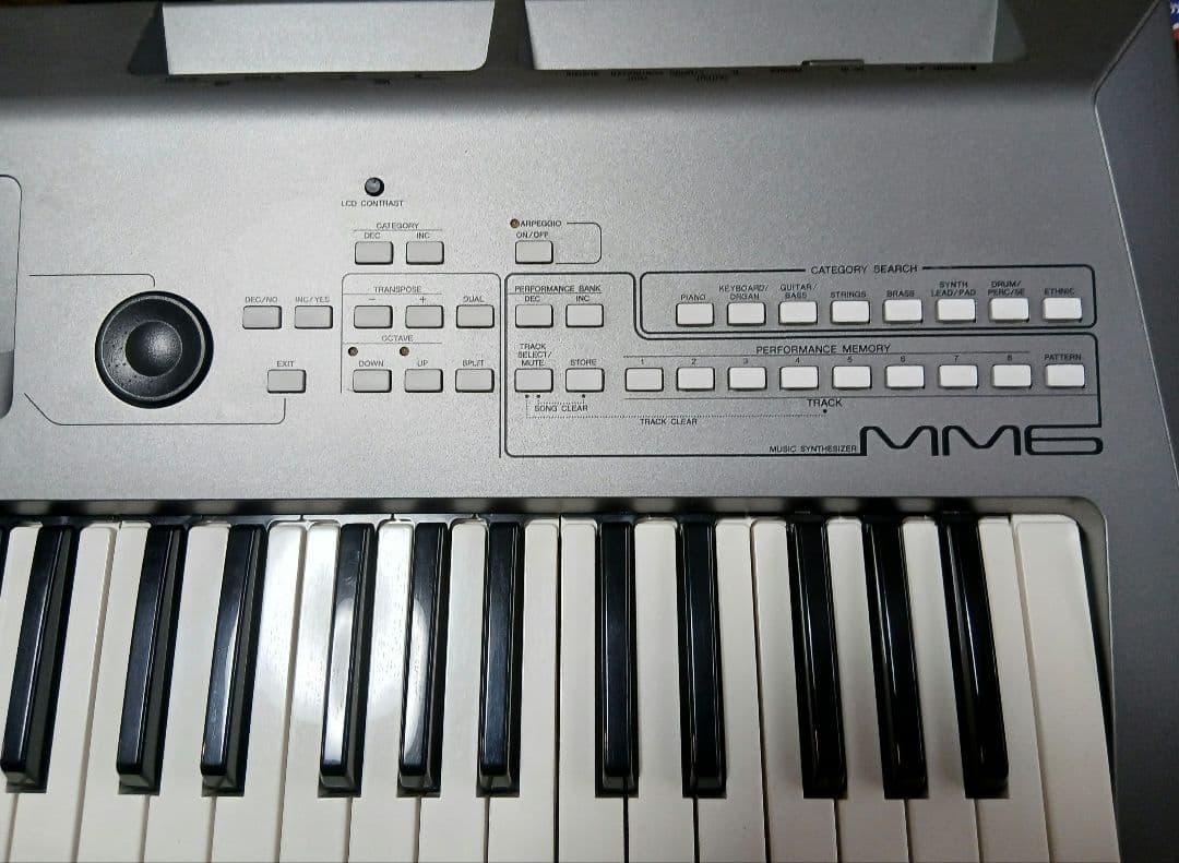 値下！ヤマハ　MM6 ミュージックシンセサイザー　ACアダプタ　ソフトケース付