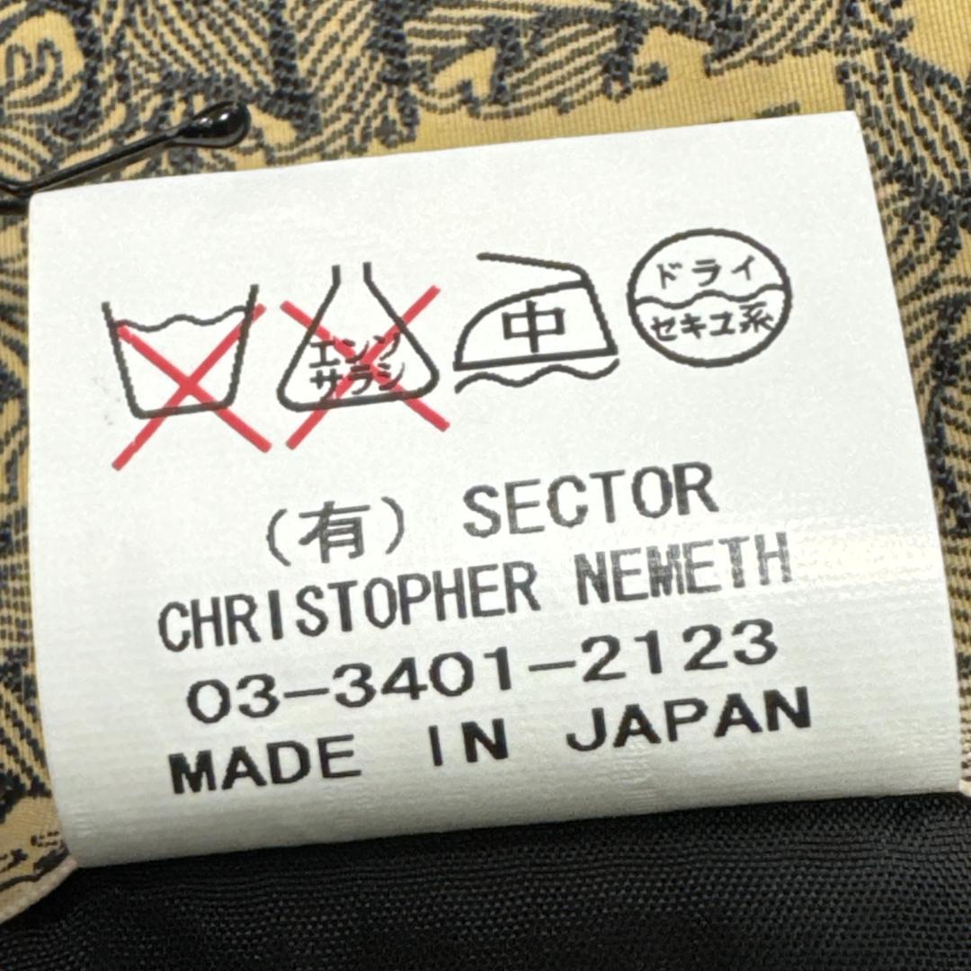クリストファーネメス NEMETH ウールギャバジン トラウザーズ 立体パンツM