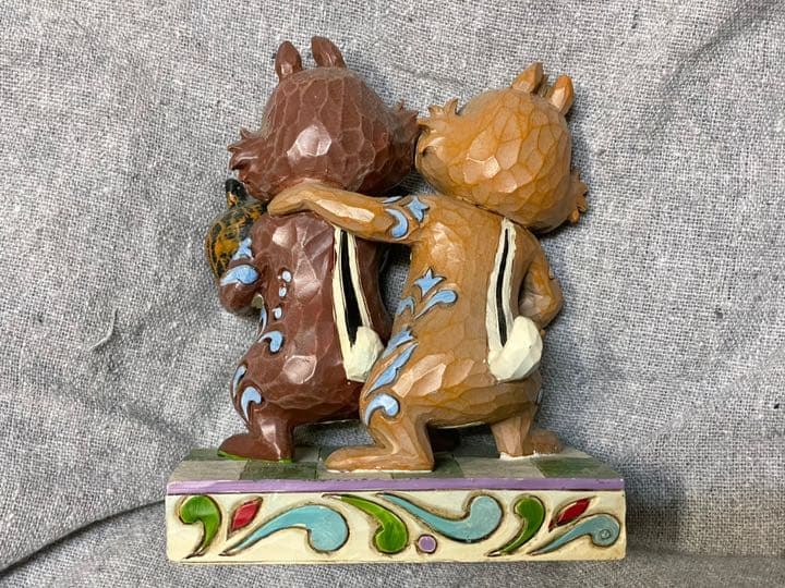 チップ&デール置物