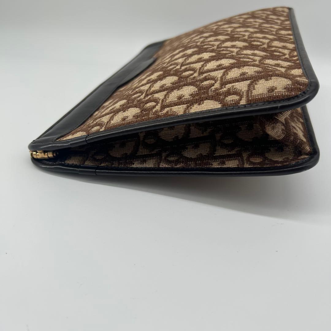 美品✨クリスチャンディオール トロッター ゴールド金具 クラッチバッグ