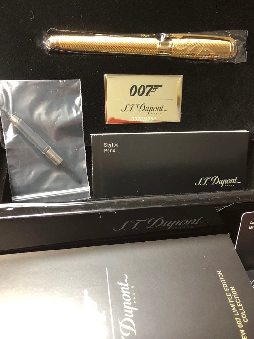 007 ジェームズボンド ST.DUPON 1962本限定万年筆　逸品