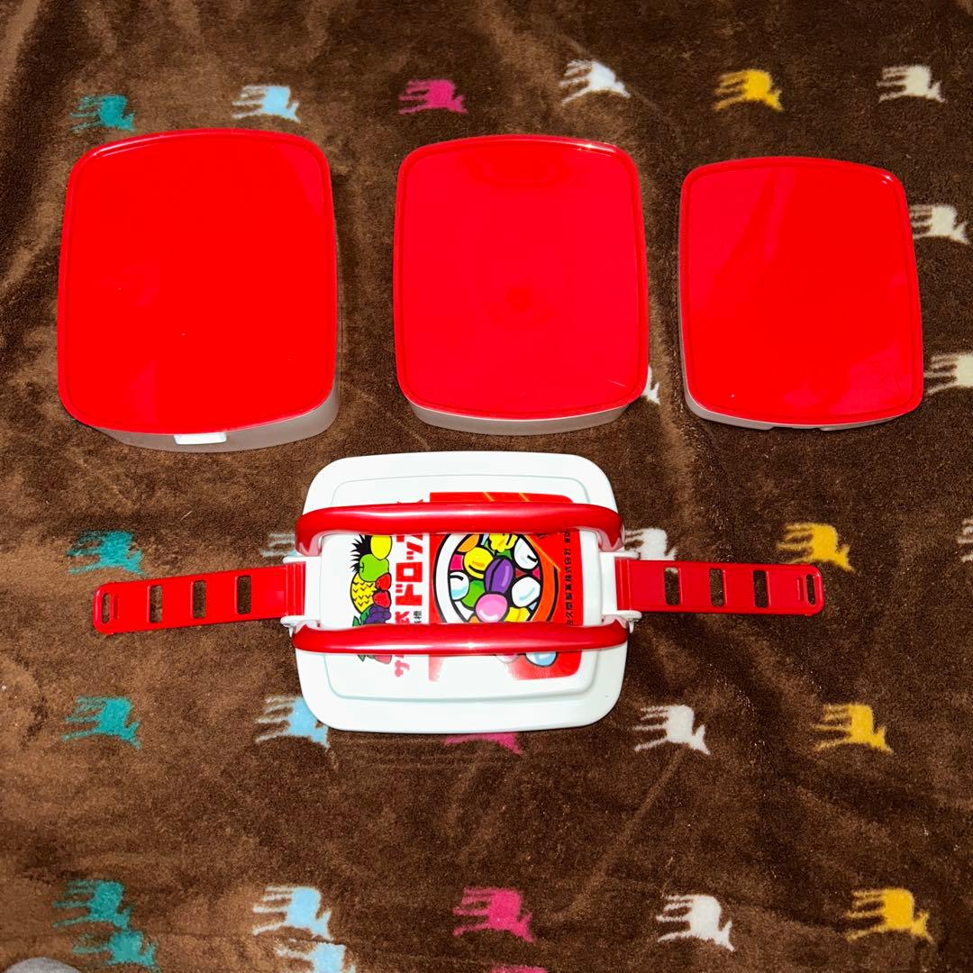 未使用品　サクマ式ドロップス　弁当箱