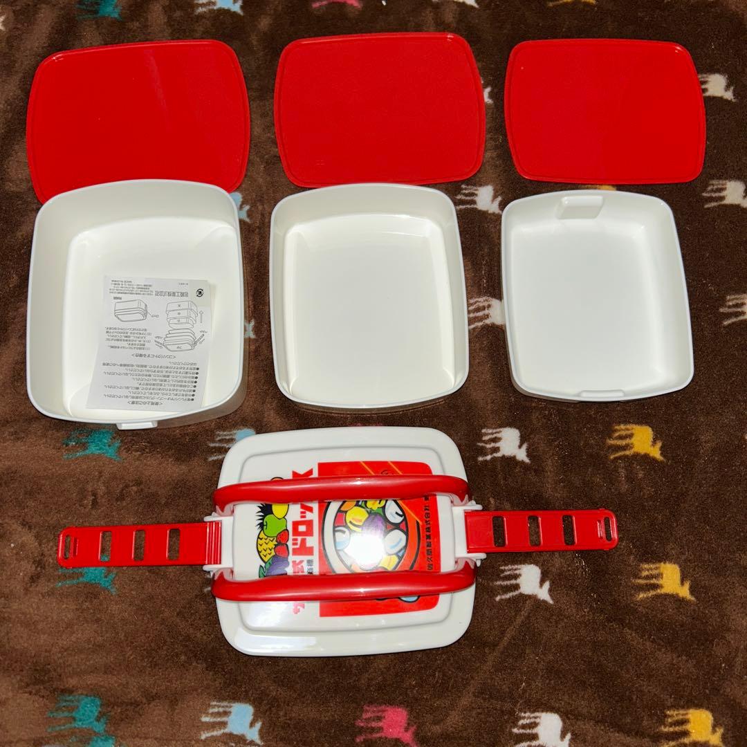 未使用品　サクマ式ドロップス　弁当箱
