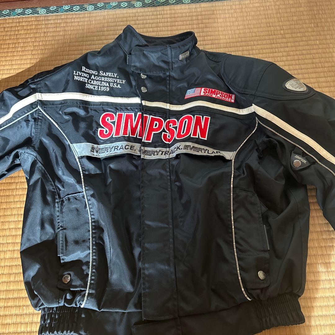 シンプソン　ライダーズジャケット