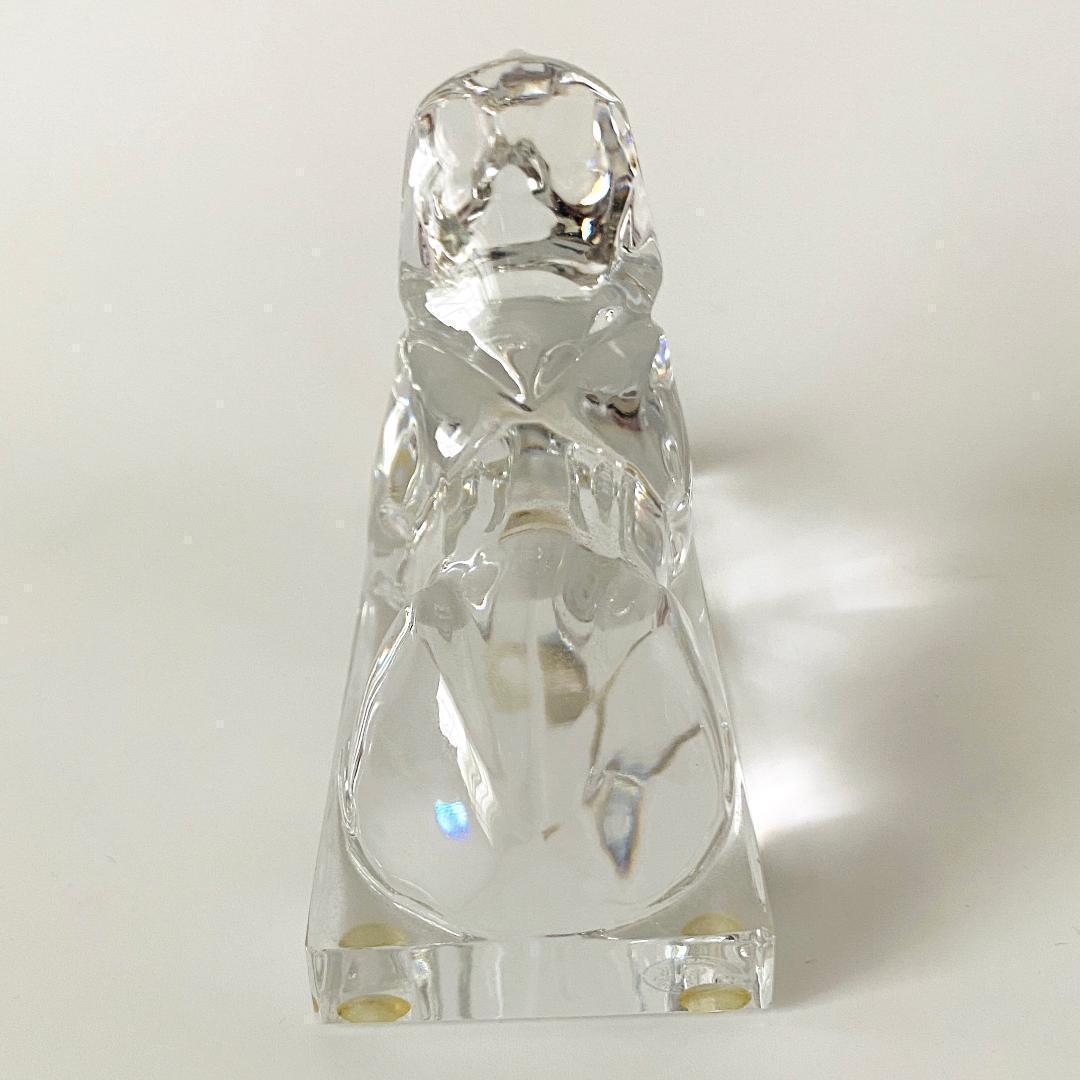 美品【バカラ】動物 スフィンクス 置物 インテリア★美品★幸運★魔除け1