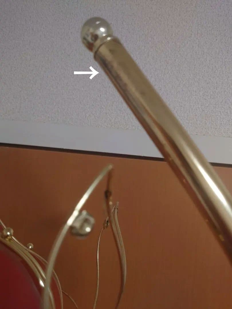 フロアスタンド　花　ロータス　※電球は付きません