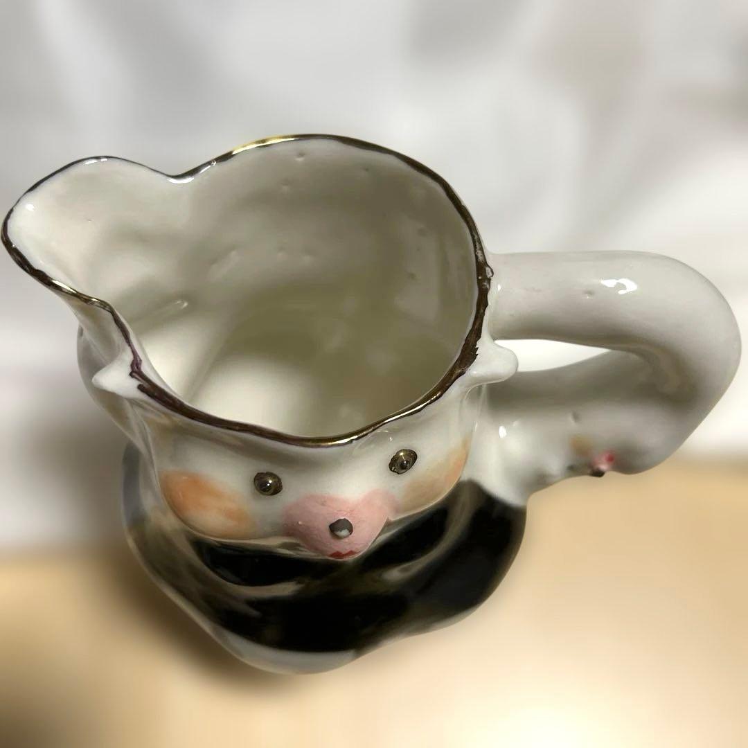 【未使用】増田光 くまピッチャー 花器 レア