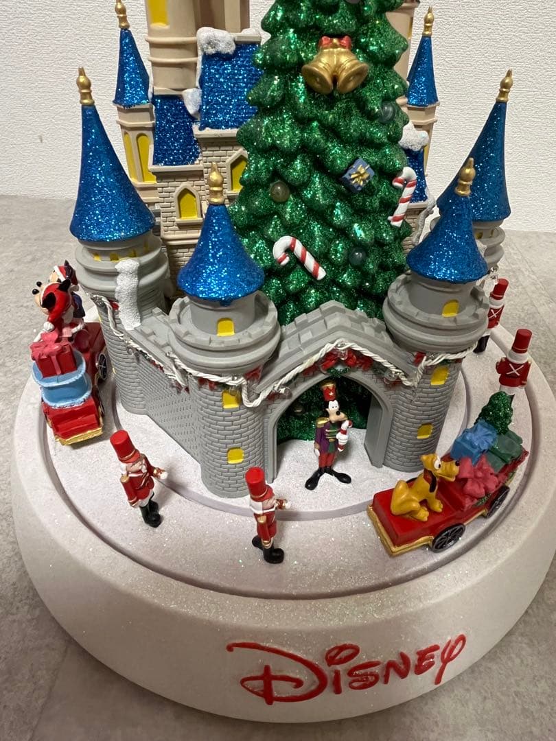 ディズニー クリスマスツリー センターピースパレード シンデレラ城 コストコ