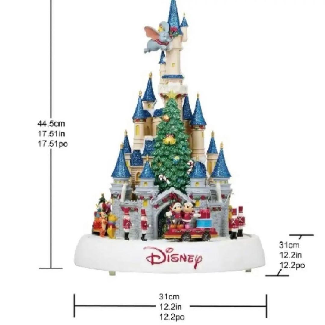 ディズニー クリスマスツリー センターピースパレード シンデレラ城 コストコ