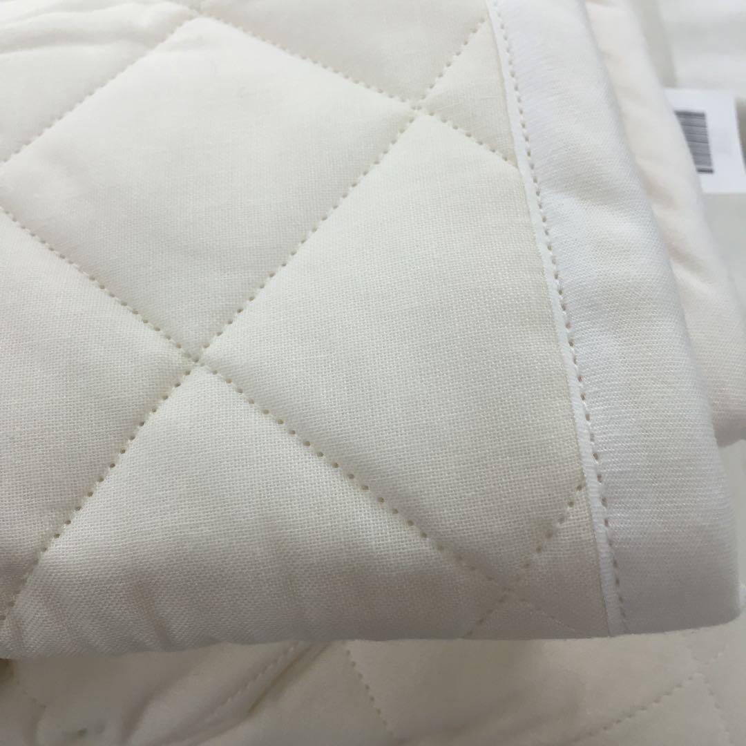 パシーマ パットシーツ シングル 110×210cm きなり色 2枚