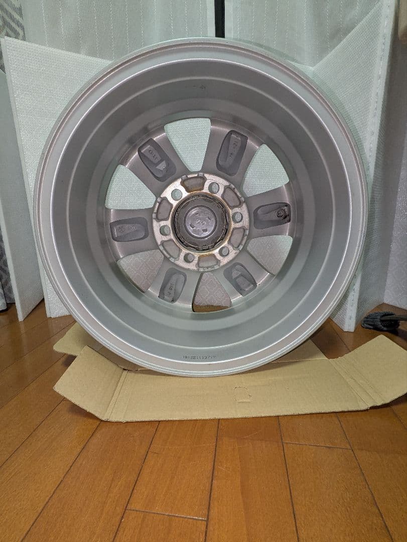 【aaaaa①】トヨタ 17インチ シルバー ホイール