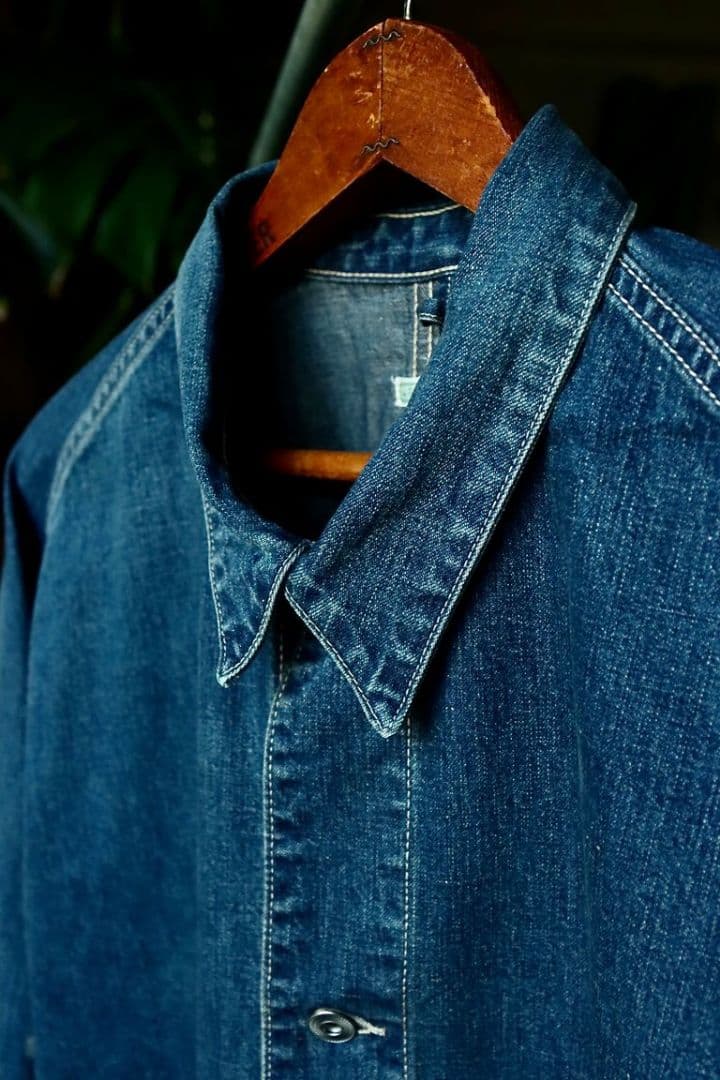 美品23aw A.PRESSE Denim Coverall Jacket 2