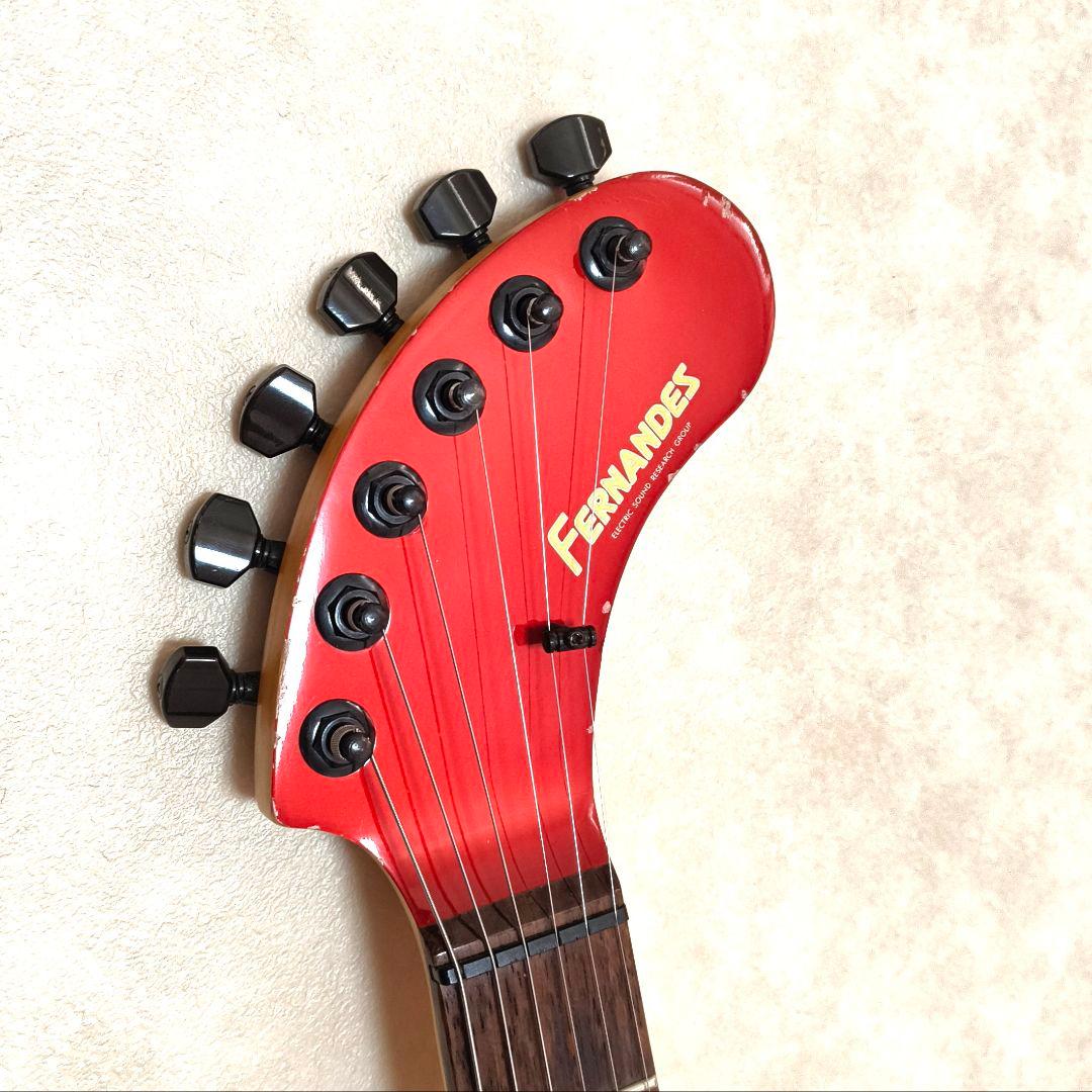 【美品】ZO-3 芸達者 メタリックレッド アンプ内蔵ミニギター ぞうさん