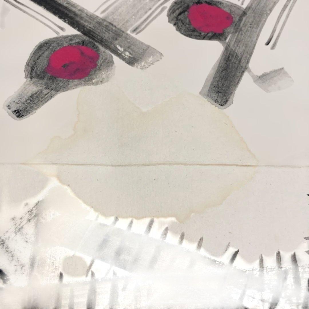 YAYOI 抽象水彩画 おまけ付き