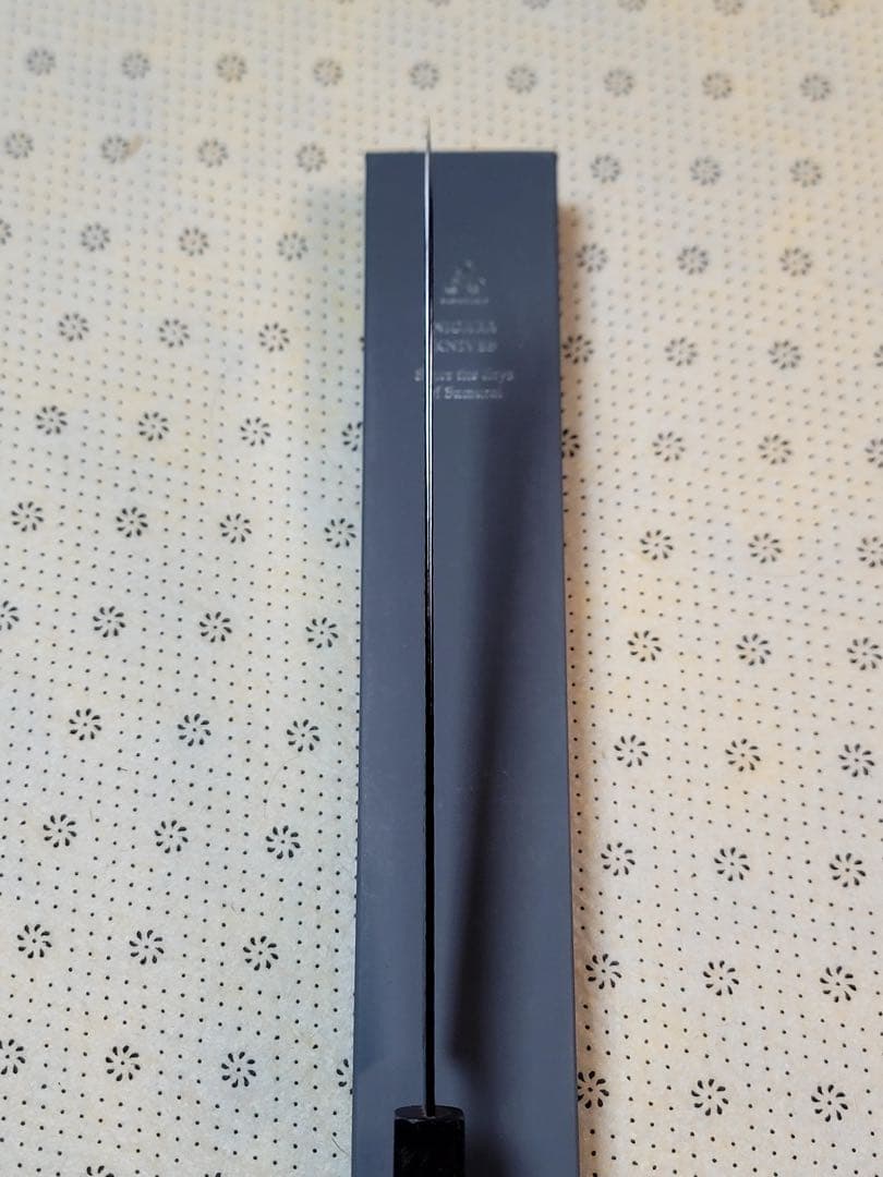 二唐刃物　黒打ち　sg2 先丸筋引き　255mm