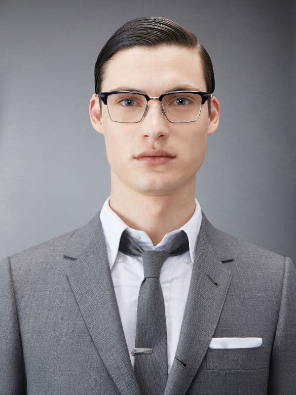 新品トムブラウン THOM BROWNE 4BAR ショート タイバー タイピン