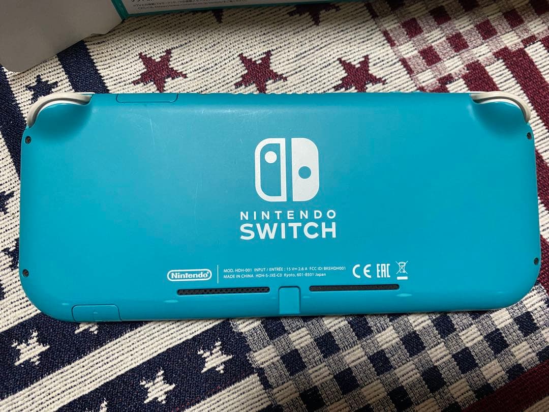 Nintendo Switch Lite ターコイズ充電器あり