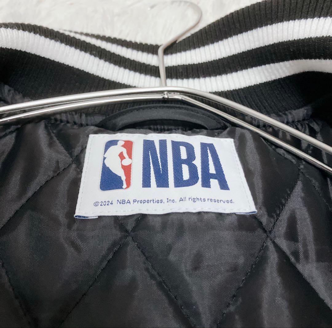 NBA シカゴ・ブルズ スタジャン ブラック