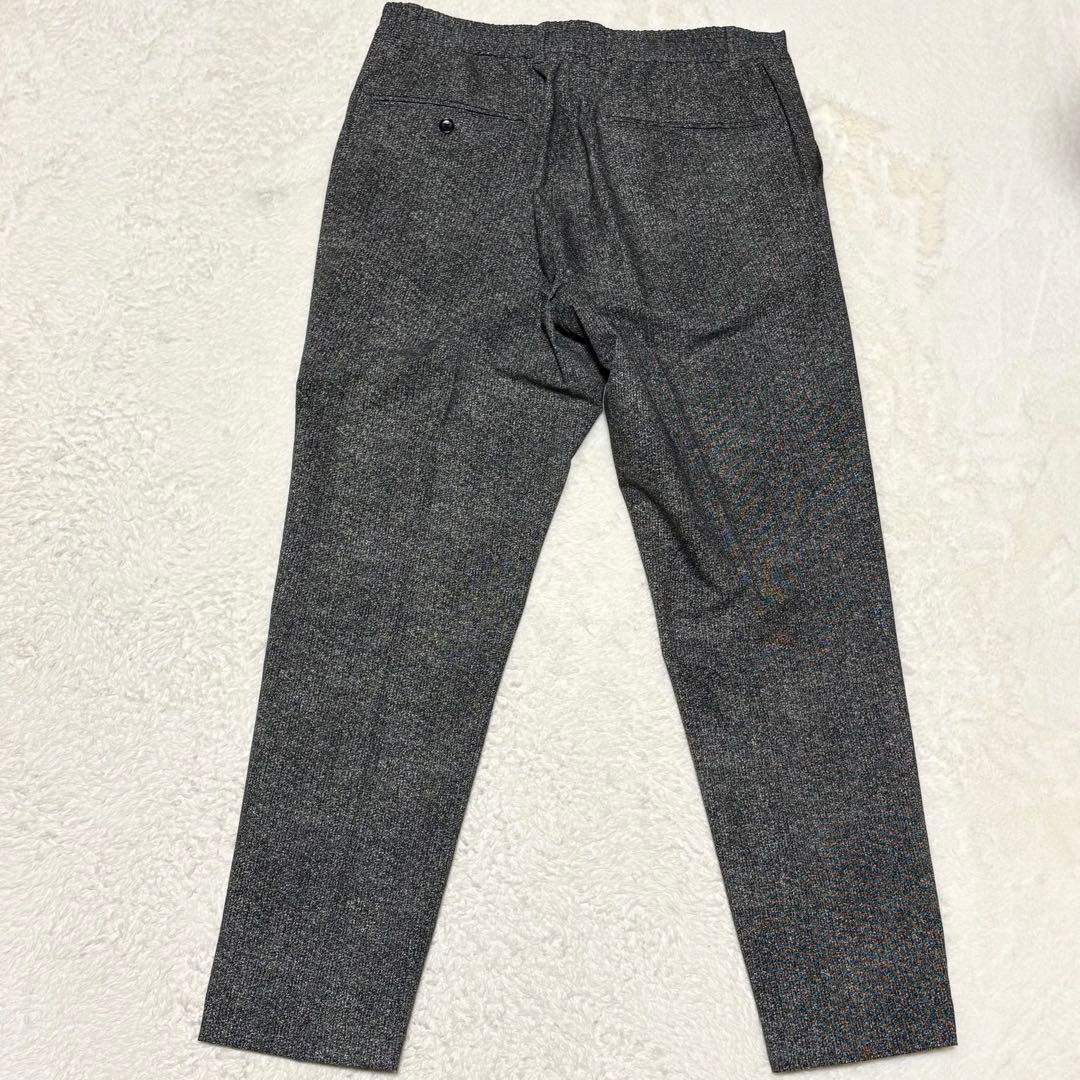 極美品/L タケオキクチ tk セットアップ ストレッチ 洗えるスーツ グレー