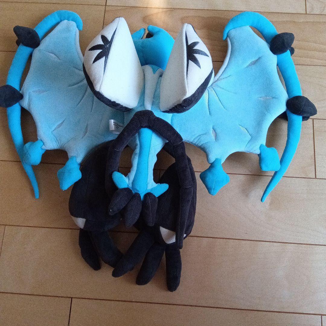 値下げポケモンぬいぐるみ 大きめ　ネクロズマ、ザマゼンタ、アーゴヨン　3体セット