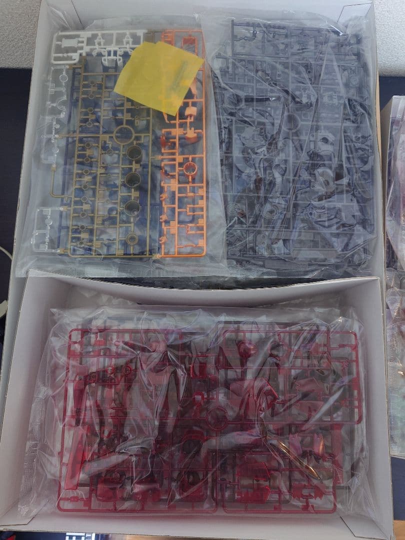 MG フルアーマーガンダム ＆ サイコザク 両方 ハーフメカニカルクリア