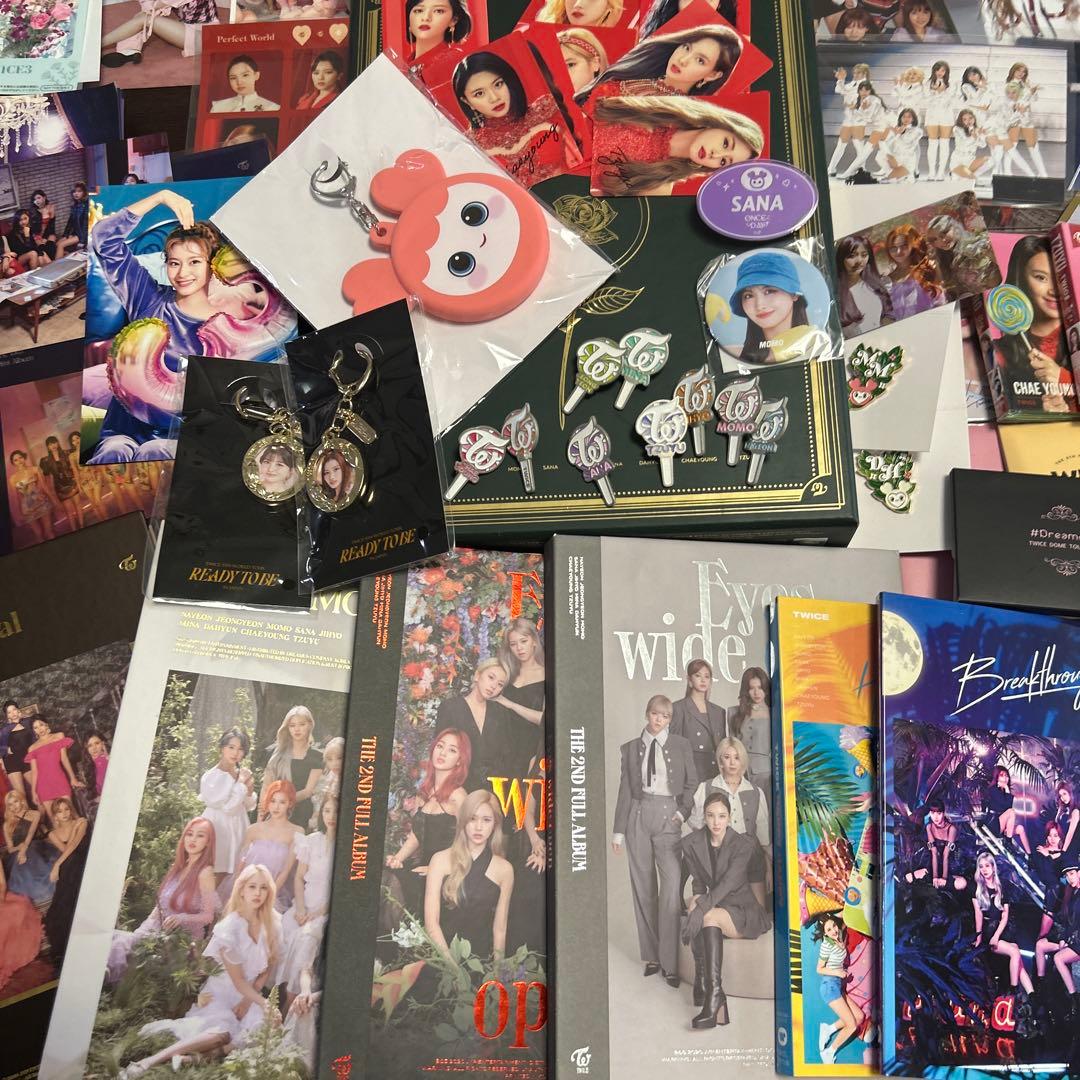 TWICE グッズCD DVD等まとめ売りKポップアジアonce卒業