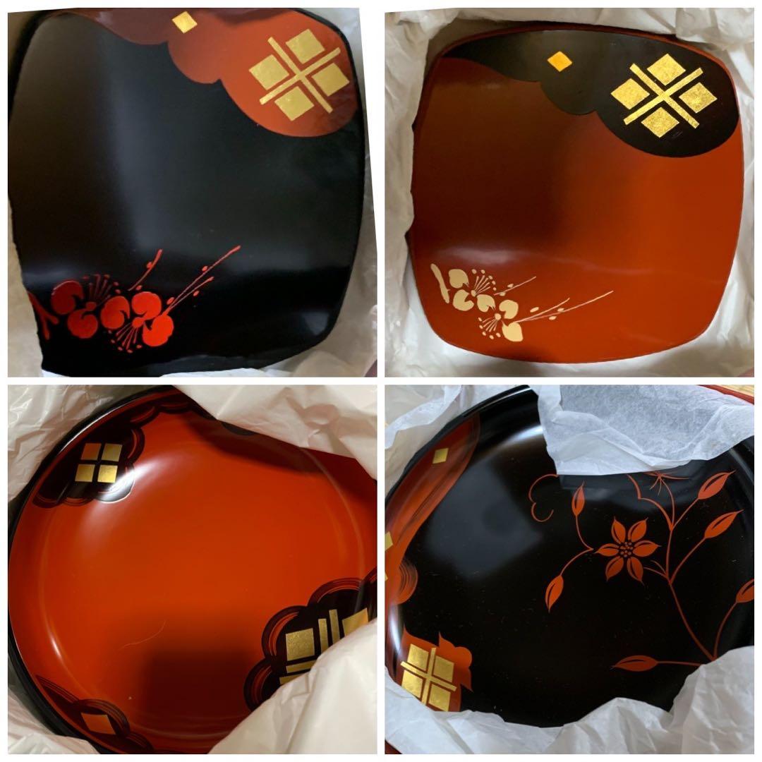 新品❗️秀衡塗 漆器 菓子皿 菓子楊枝 茶托等々 11点セット