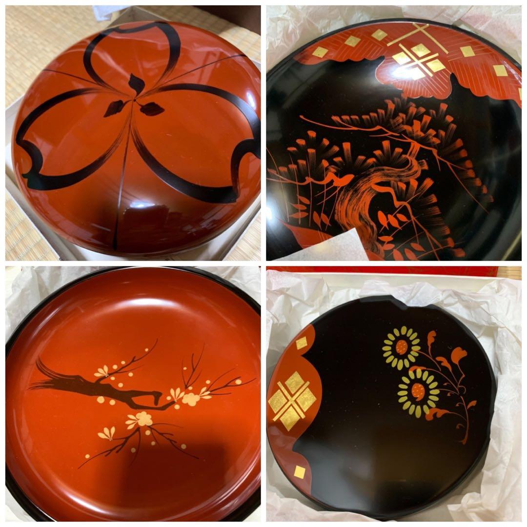 新品❗️秀衡塗 漆器 菓子皿 菓子楊枝 茶托等々 11点セット