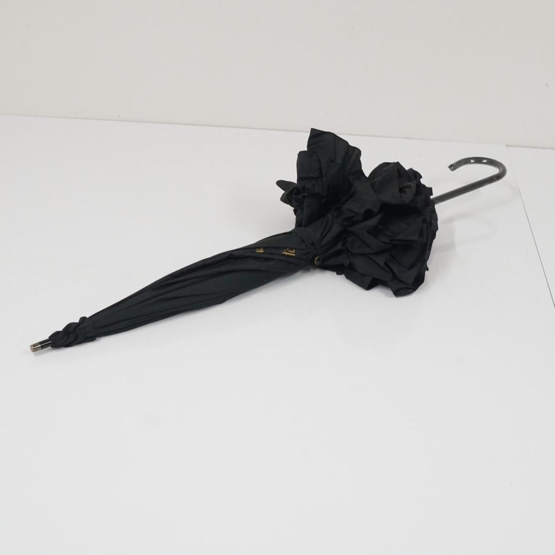 傘 abilletage レースプリントアンブレラ USED美品 晴雨兼用