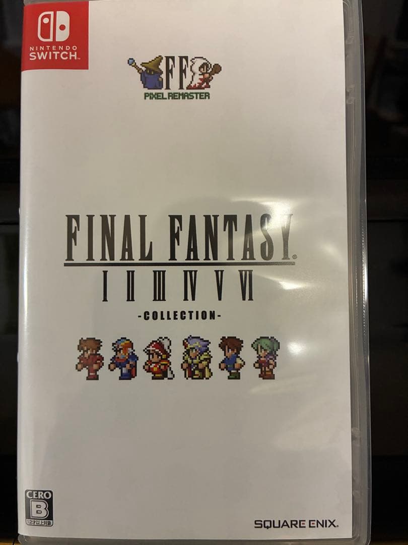 ファイナルファンタジーⅠ-Ⅵピクセルリマスター 35周年限定特装版　Switch
