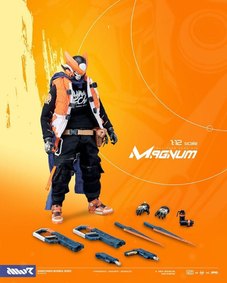 DEVILTOYS MWR BULLETPUNK マグナム 1/12フィギュア