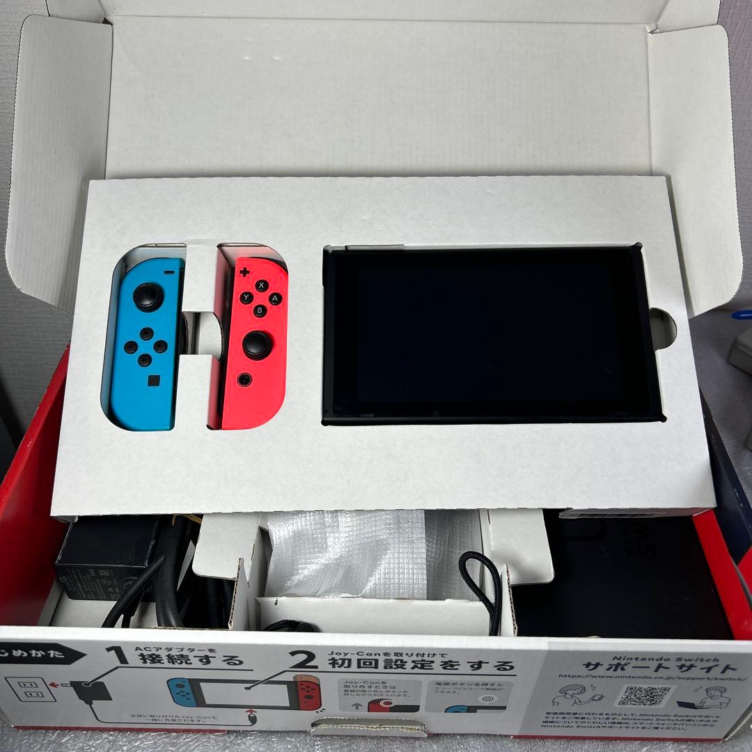 【箱付】ニンテンドースイッチ バッテリー強化版　動作確認済