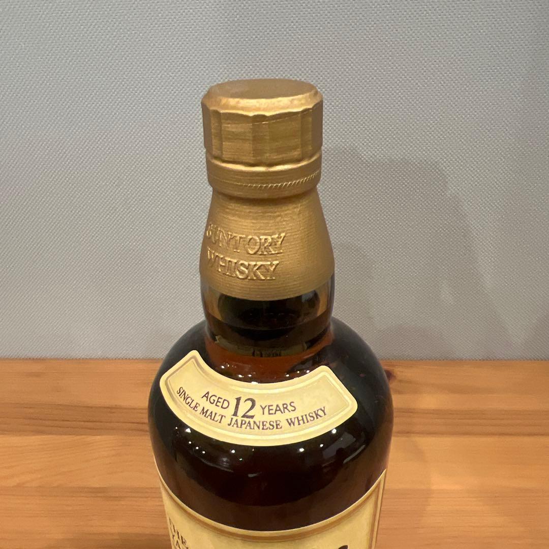 山崎 12年 シングルモルトウイスキー 700ml 未開封　箱無し