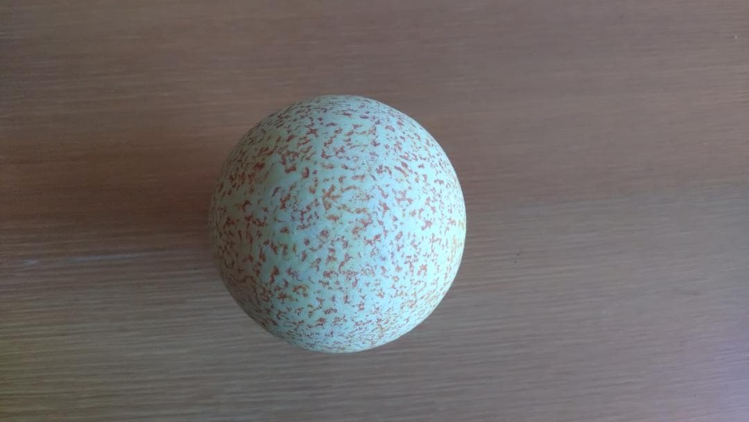置物　虎と玉