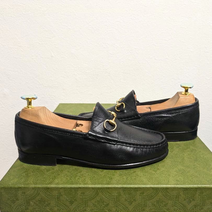 専用　美品　GUCCI　ホースビットローファー　黒　36 1/2