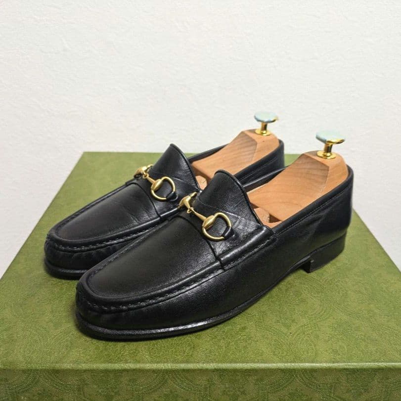 専用　美品　GUCCI　ホースビットローファー　黒　36 1/2