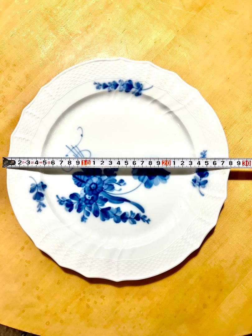 ロイヤルコペンハーゲン・ブルーフラワーカーブ 27cm 大皿プレート2枚セット