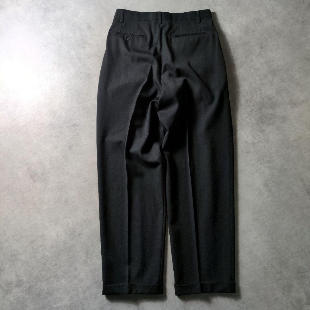✨️美品✨️ TETE HOMME 加藤和孝 ダブル ブラック スーツ 舘ひろし