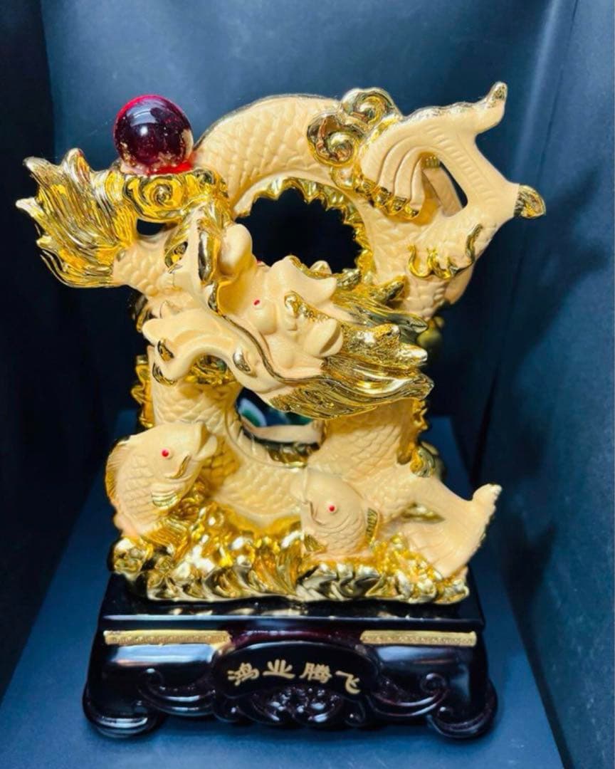 5本爪金龍鯉置物❣️金運　財運　仕事運　幸運 家庭円満、繁栄　商売繁盛❣️新入荷