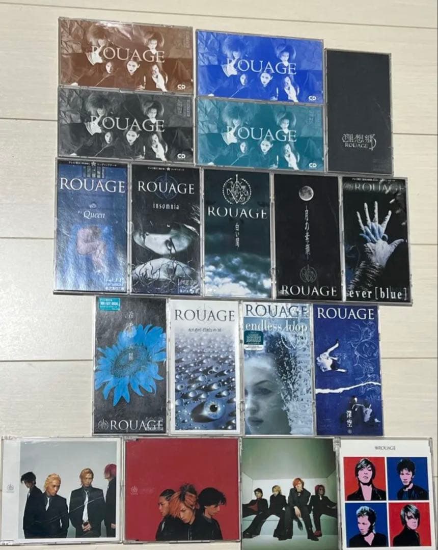 [最終出品！本日9/25マデ！] ROUAGE シングルCDまとめ
