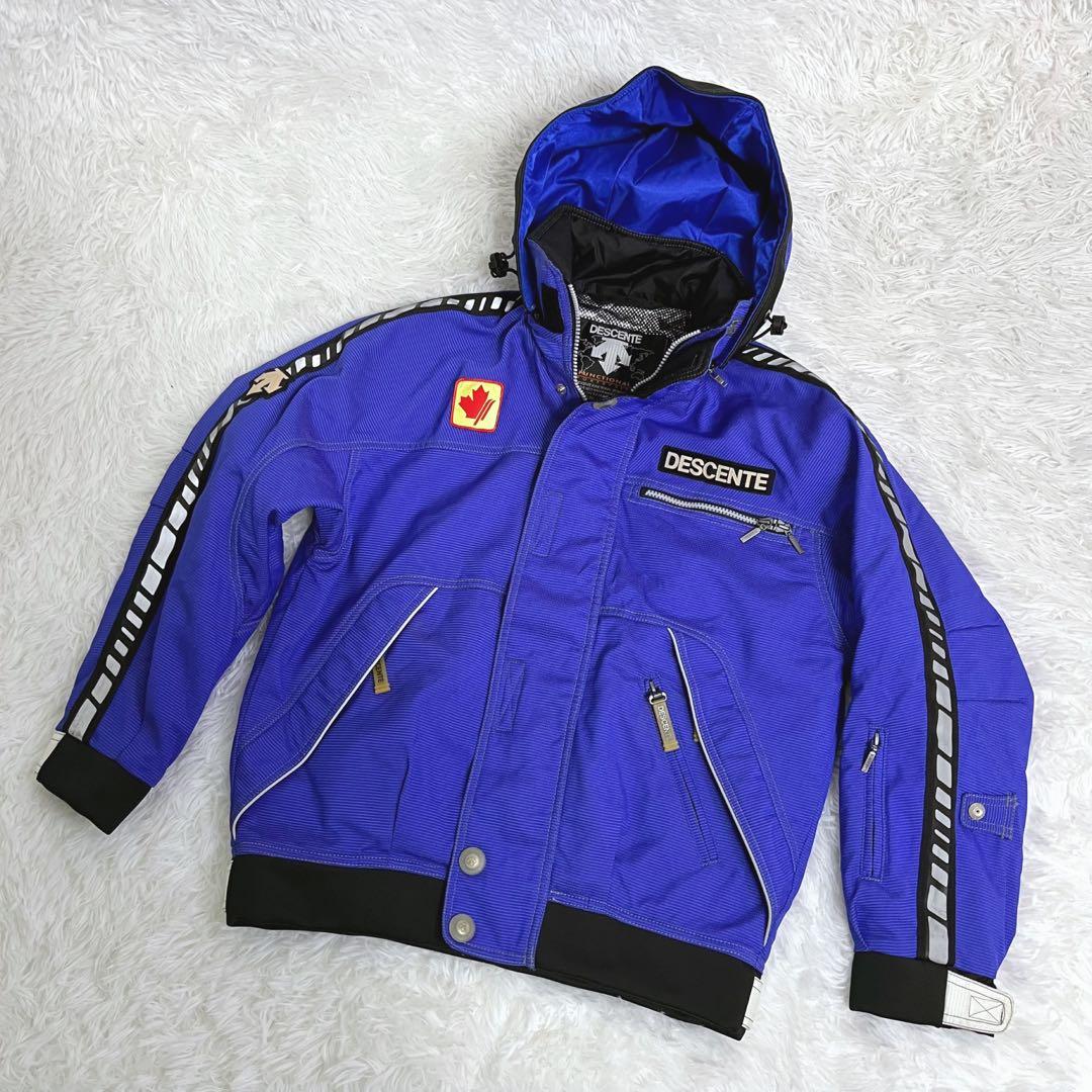レトロ 90s デサント カナダオフィシャル スキーウェア上下 M相当 メンズS