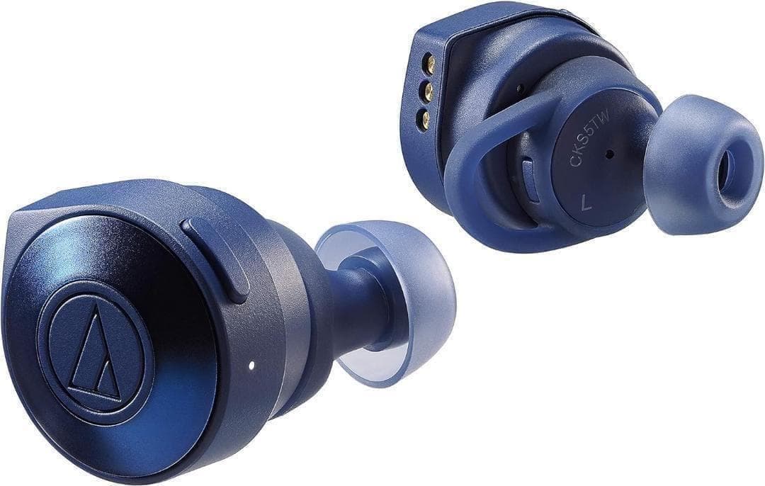 新品★オーディオテクニカ ATH-CKS5TW BL　完全ワイヤレスイヤホン