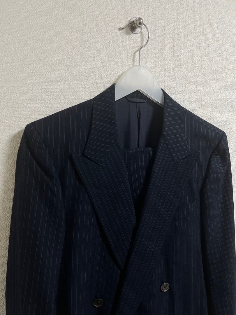 【本日限定格安】ストライプジャケット スラックス セットアップ サイズ：M