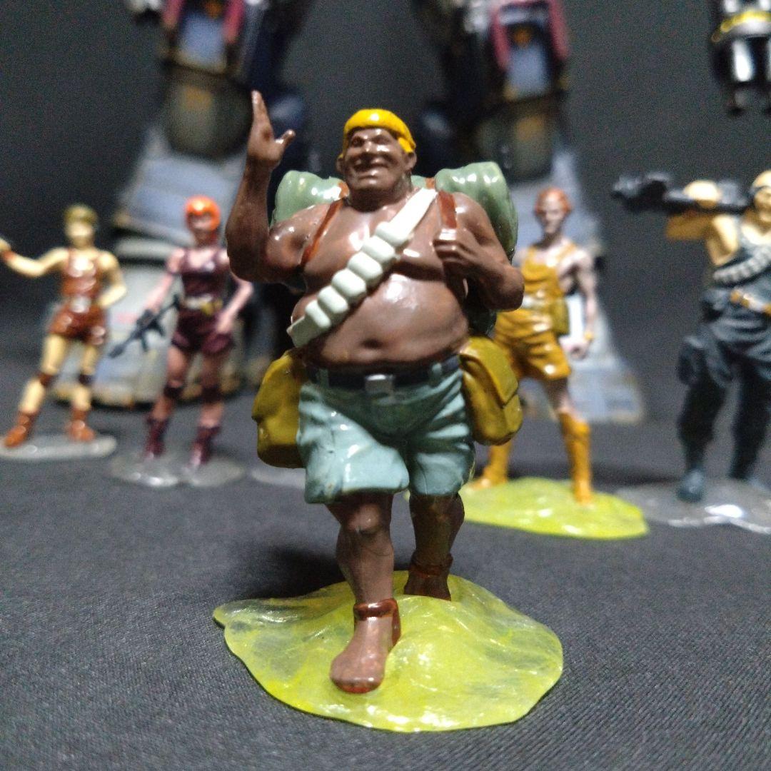 プラモデル完成品　太陽の牙　ダグラム　1/35 DXコンプリート版