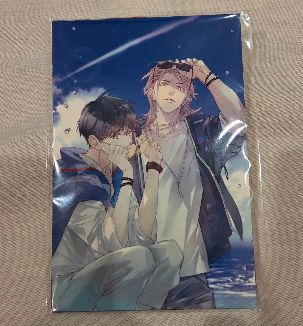 創刊30周年記念 Charaレーベル展 特典　コースター　二重螺旋
