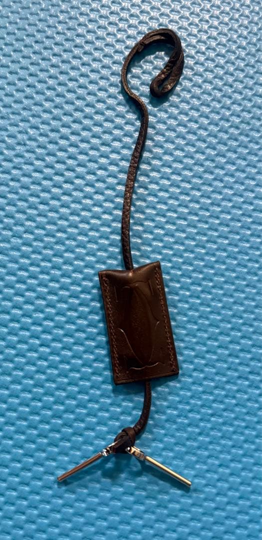 Cartier カルティエ ビジネスバッグ ブラウン 保存袋付き
