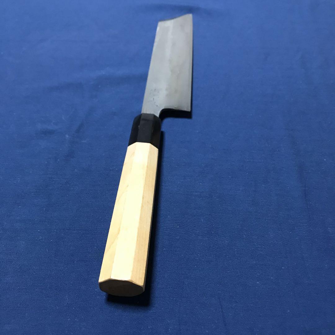 祐成　本職用剥きもの包丁　本焼　六寸